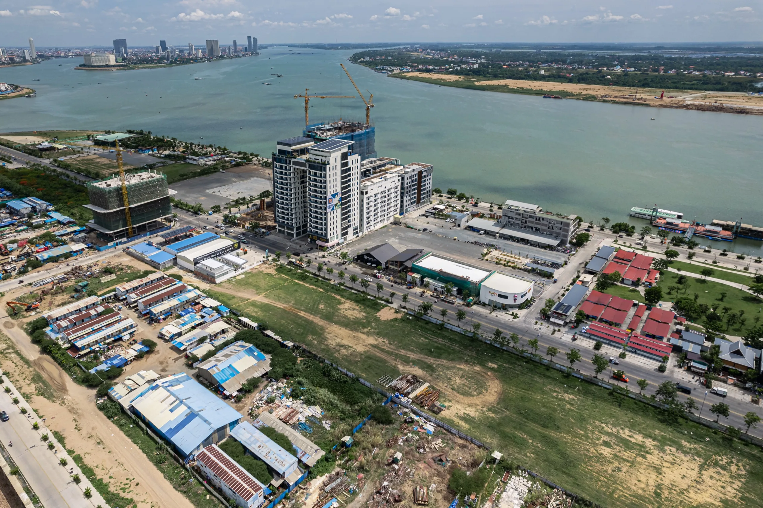 Norea City infrastructure — aerial view